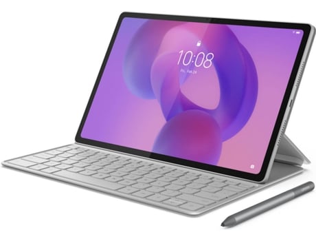 Tablet LENOVO Idea Tab Plus (12'' - 12 GB - 256 GB - Wi-Fi - Cinzento) + Pen + Folio + Teclado