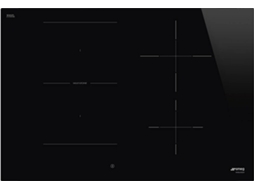 Placa de Indução SMEG SI1M4744D (Elétrica - 75 cm - Preto)
