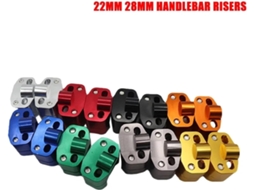 Adaptador de Elevação Guidão para Motocicleta Off Road 22 Mm Este Kit Proporciona Posição Pilotagem Ereta