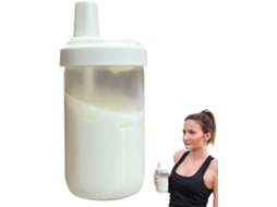 Xícara De Café Com Canudo – 500 Ml – Transparente, Com Tampa