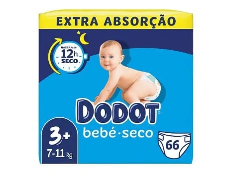 Pacote de fraldas secas para bebês  T3 + 70Uds extra absorvente
