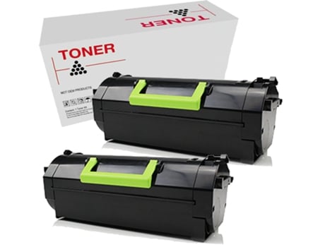 Conjunto 2 Toners 52D2H00 - 522H (Preto)