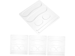 Protetor De Calcanhar Invisível Silicone, 4 Unidades