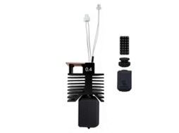 For Snapmaker U1 Hotend Ceramic Block Kit 0.4mm Integrated Hardened Steel Nozzle For Snapmaker U1 3d Printer