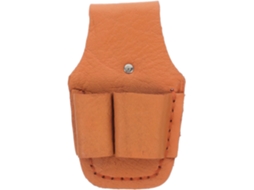 Bolsa Para Ferramentas De Eletricista, Laranja, Com 2 Bolsos Em Pu, Design Prático Com Cinto, Ideal Para Instalações E