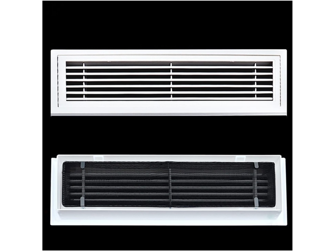 Grelha de Ventilação Westux, 1 Peça Saída Ar Condicionado em Abs Cor Grelhas 600x250 Mm