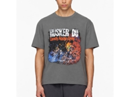 Husker Du Candy Apple Grey T-shirt Classic Unisex Adults Size:m