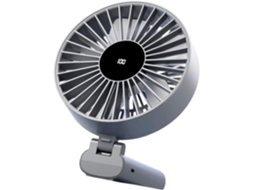 Ventilador Portátil Dobrável, Recarregável Via Usb, com Resfriamento Potente. SFUSHOS