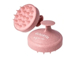 Escova De Massagem Para Couro Cabeludo Ecocera Medi Rosa