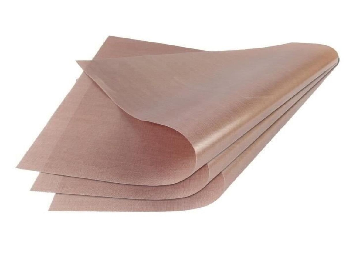 Lurelia Folhas De Ptfe, 10 Folhas, Ptfe/teflon, 40 X 60cm, Antiaderente, Reutilizável, Para Prensa Térmica E Forno