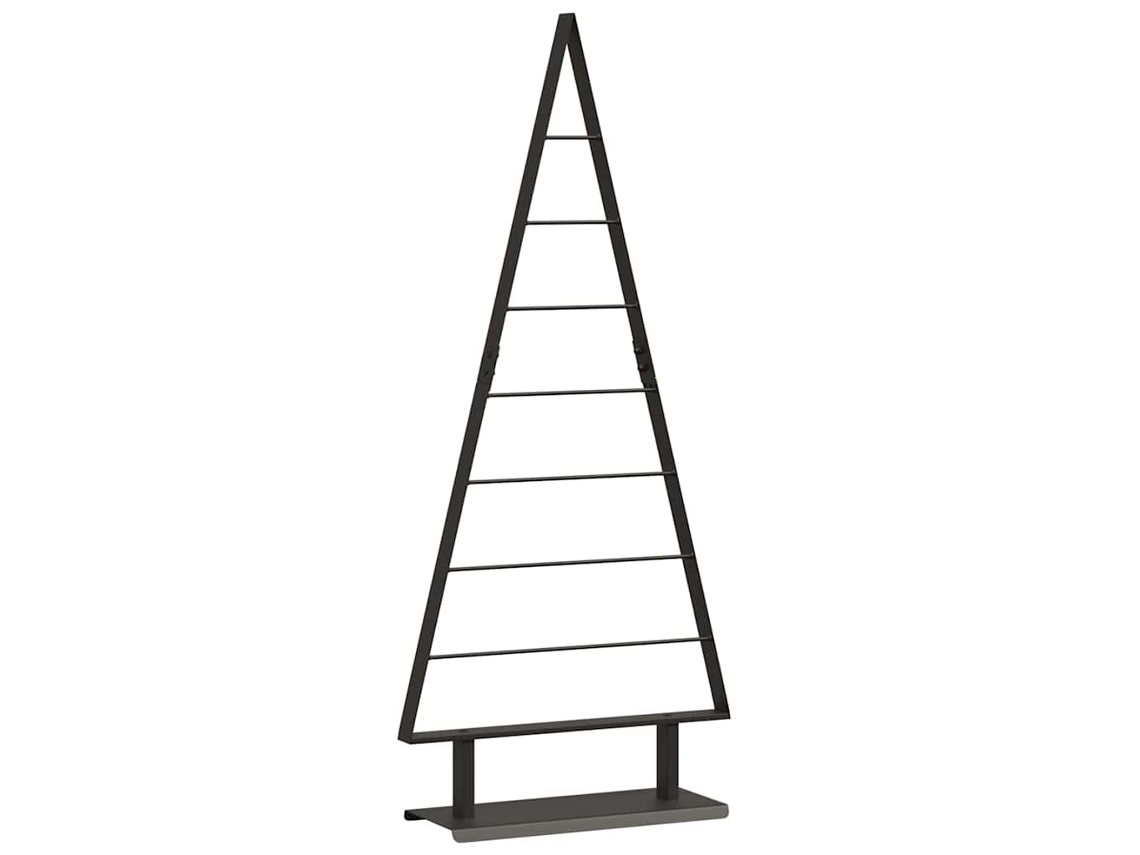 Árvore De Metal Vidaxl Preto Aço (125 Cm)