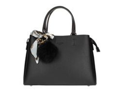 Bolsa Com Pompom E Cachecol
