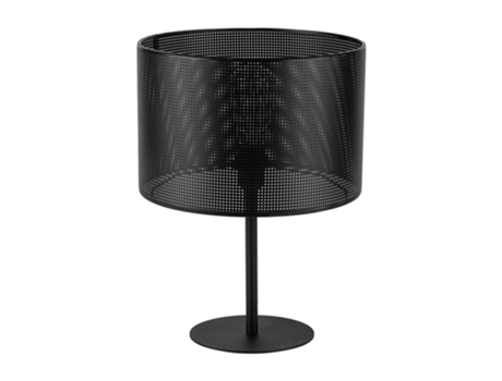 Lâmpada de Mesa Moreno Metal Preto E27 1 Lâmpada