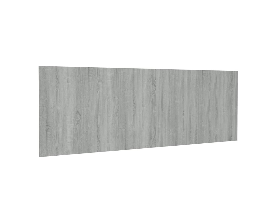 Cabeceira Cama Derivados Madeira Cinzento Sonoma MAISON EXCLUSIVE 240x1,5x80 cm