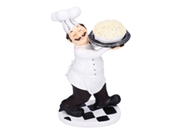 Laxiscreed Mini Chef Decorador Para Fachada De Pastelaria E Casa | Revestimento Estético