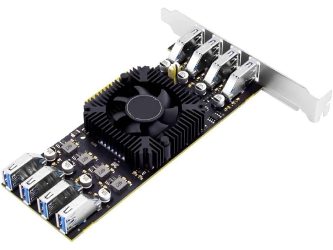 Placa de Expansão Pci Express Usb3 2 Pci e a Usb 3 2 para 8 SFUSHOS