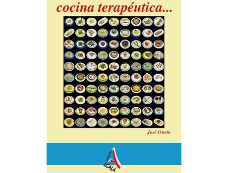Livro Cocina Terapeútica de José Oneto