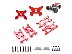 Mali bracos de Suspensao Dianteiro e Traseiro para Carro Rc Wltoys 1/14 144001 Pecas de Upgrade
