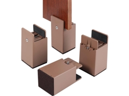Lurelia Elevador Para Móveis, 4 Peças, Ajustável, Reforçado, Em Feltro, Para Cama, Sofá E Mesa, 10 Cm, Madeira, 2.268 Kg