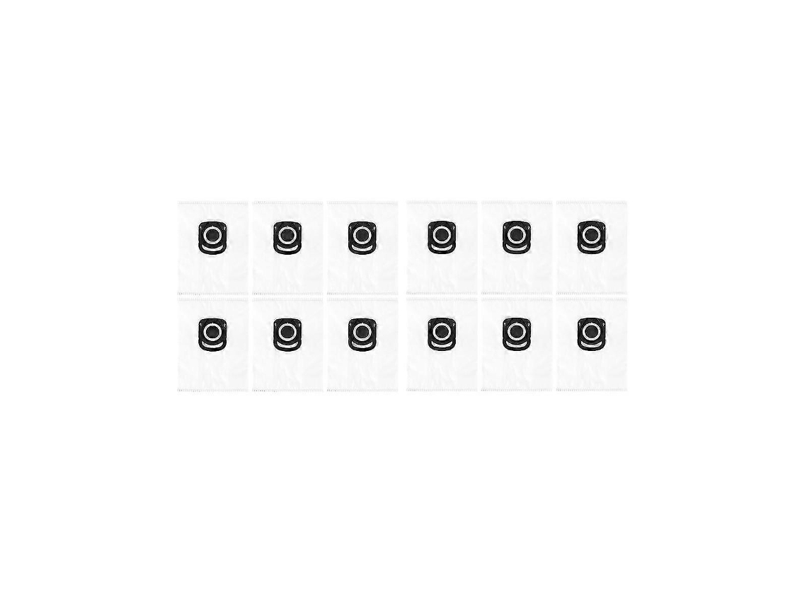 12 Sacos De Pó Para Filtro De Aspirador De Pó Silence Force 4a Zr200540 Ro64xx