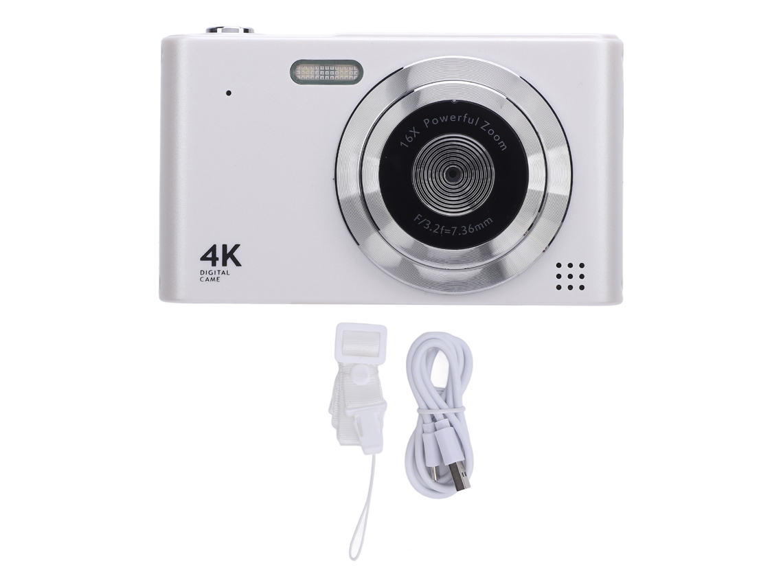 2026 cámara Digital 4k com 16x Zoom, Retrô e Compacta para Viagens, Gravação de Vídeo