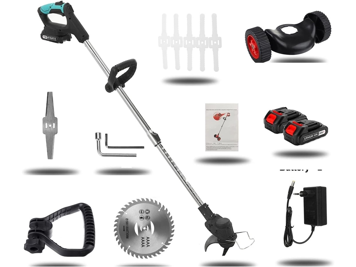 Cortador de Cerca Viva Elétrico Portátil de 24v e 1880w com Bateria. SFUSHOS