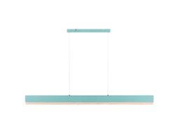 Lámpara Led Colgante Beliani Mara De Hierro Verde 120x3x211