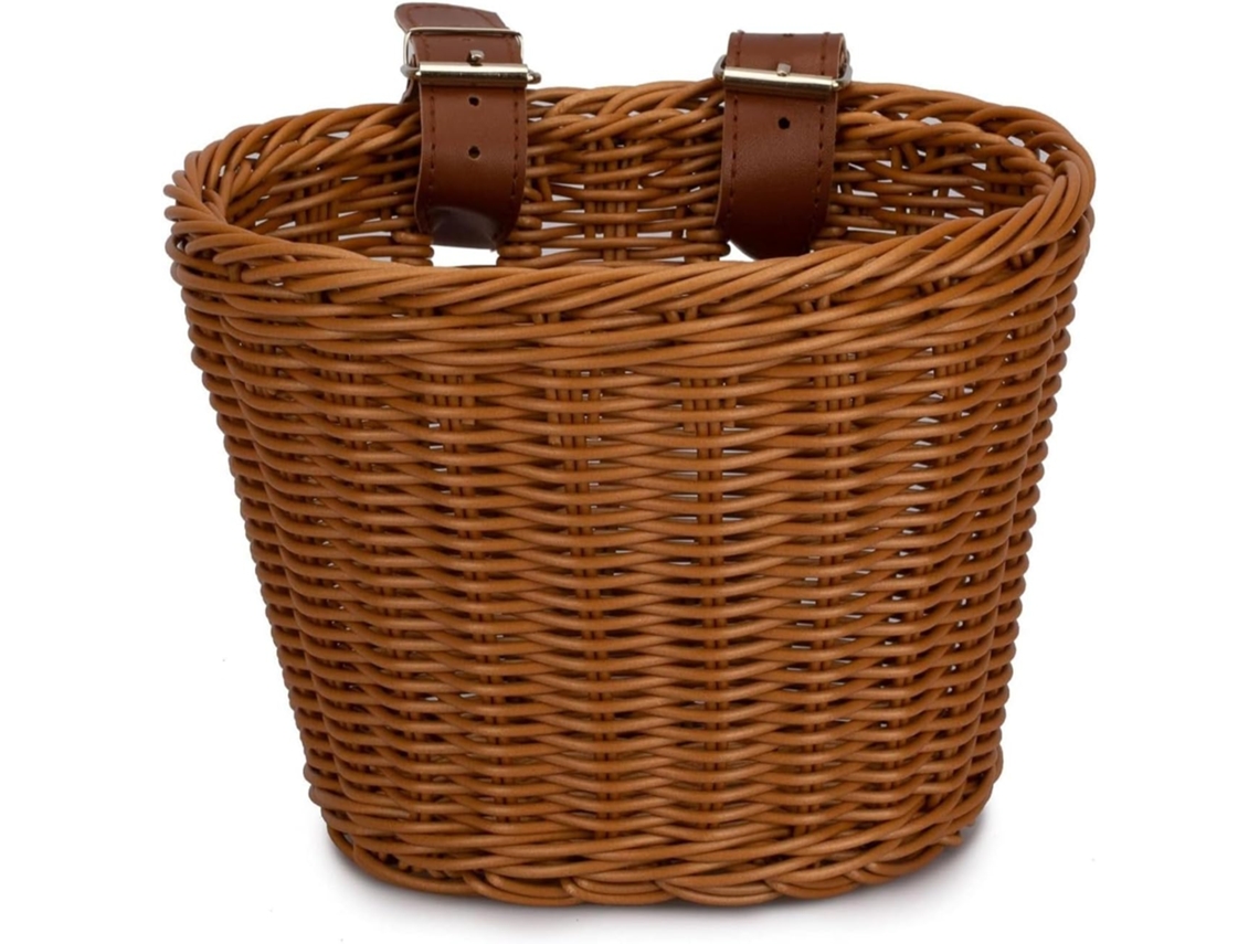 Bolsa Impermeável para Guidão de Bicicleta em Rattan com Marca AQUAFORGE