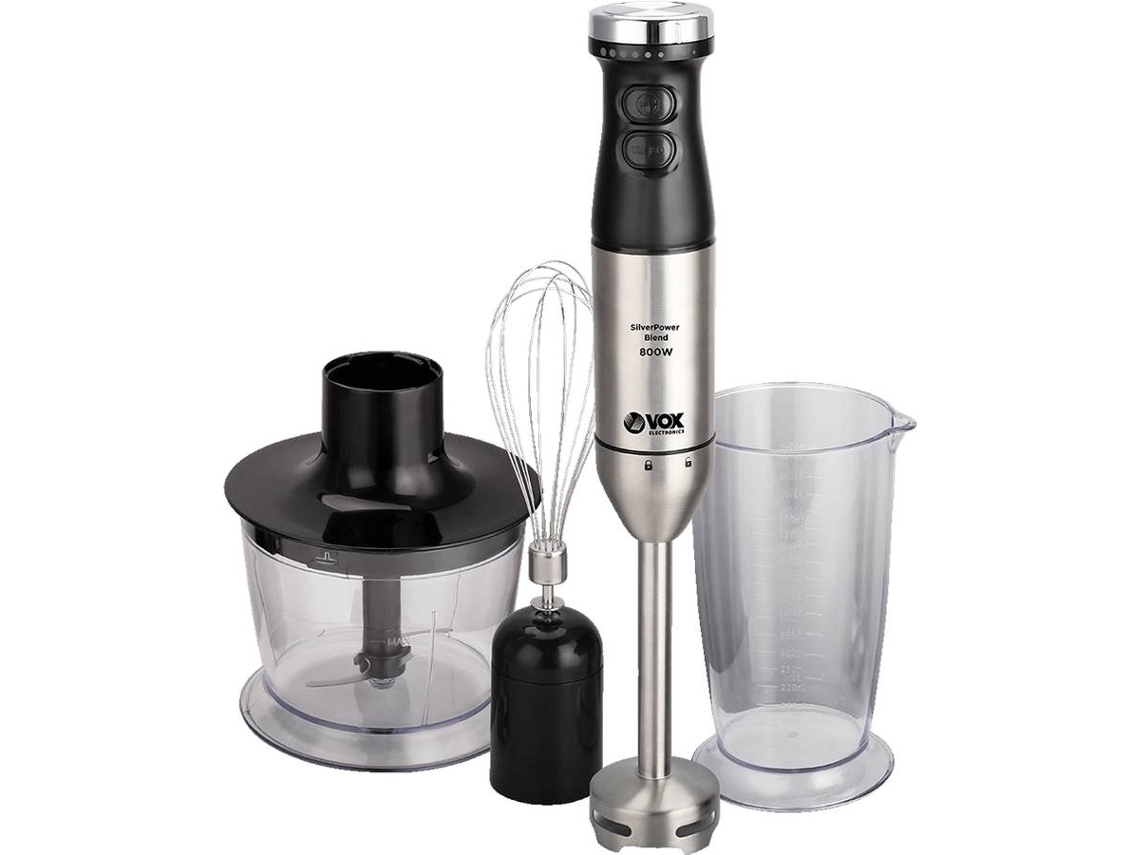 Varinha Mágica com Acessórios VOX MS6008 (800 W - Inox)