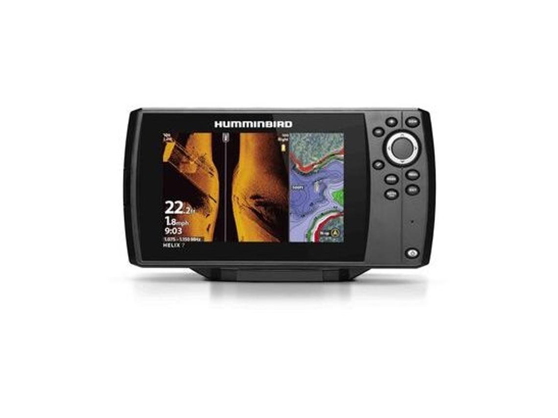 Gps e sonda cartográfica HUMMINBIRD Helix 7G4 Chirp Side Imaging (411590-1M) +T
