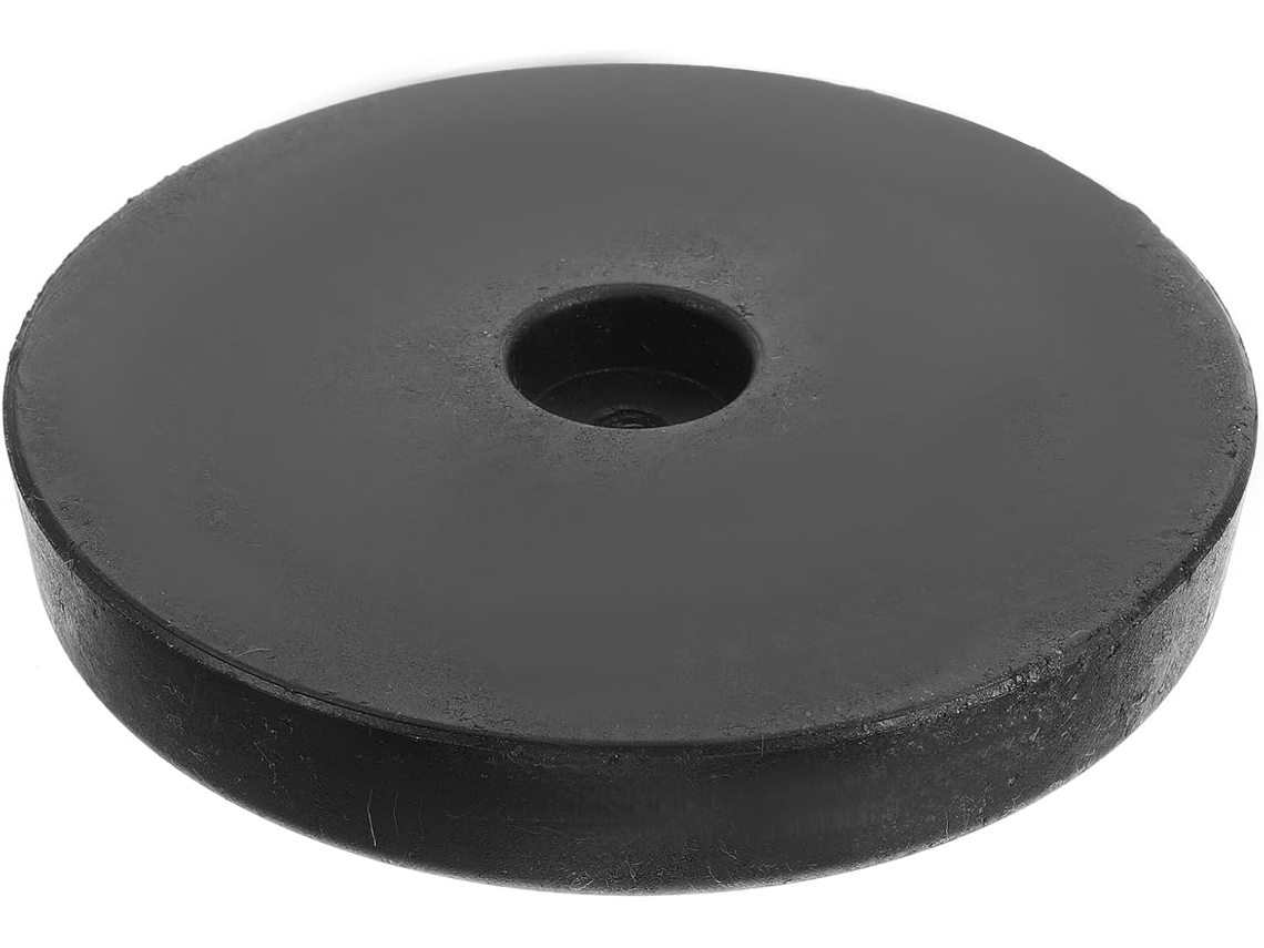 Luminária De Mesa Moderna Em Plástico Preto