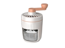 Triturador De Gelo Manual Para Uso Doméstico Com Lâminas De Aço Inoxidável, Trituração Rápida E Fácil Limpeza.