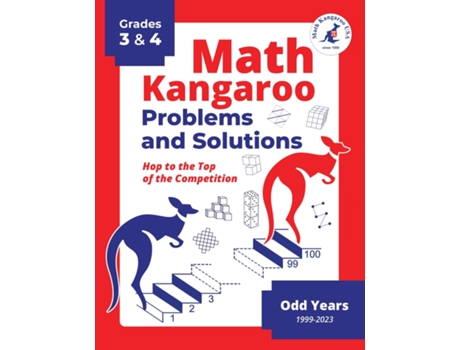 Livro Math Kangaroo Problems and Solutions - Grades 3 amp 4 - Odd Years de Math Kangaroo USA (Inglês)
