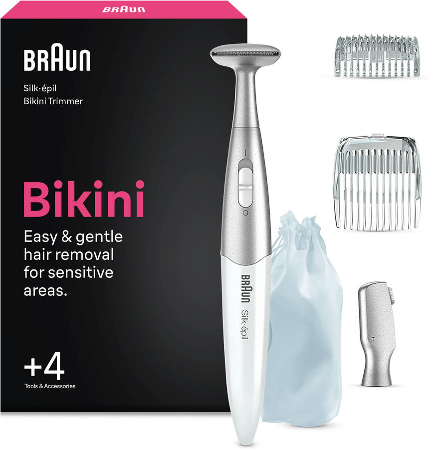 Aparador de Precisão BRAUN FG1100 (Pilhas - Branco)