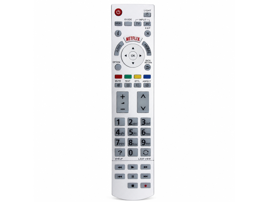 Comando À Distância Para Tv Compatível Com Panasonic N2qayb001012