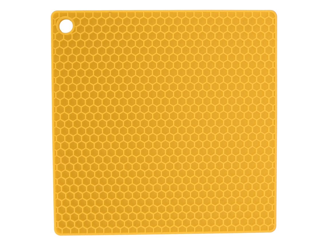 Tapete de Silicone LAXISCREED Antiaderente para Cozinha Amarelo