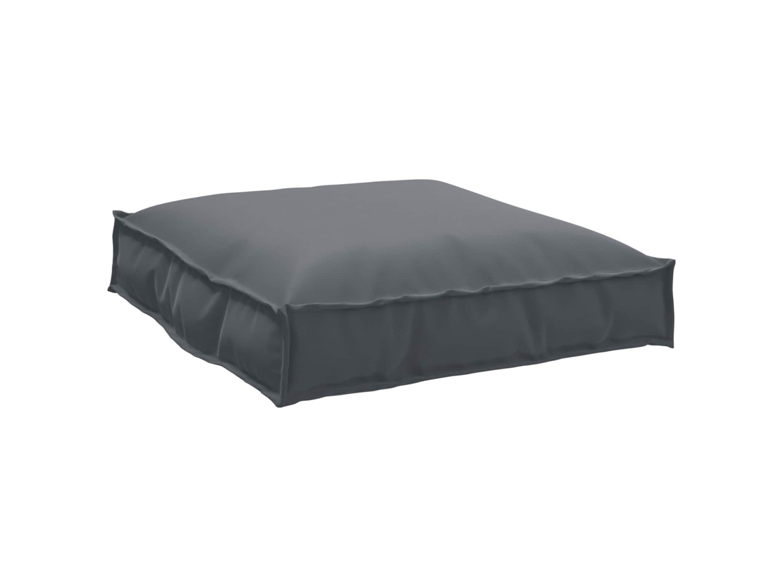 Vidaxl Almofada Antracite 70 X 70 X 12 Cm Tecido Oxford