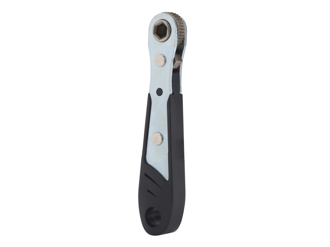 Laxiscreed Mini Chave De Catraca Com Soquete 1/4” Hexagonal Para Parafusadeira