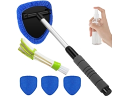 Limpador de Vidros Automotivos com Cabo Retrátil uma Ferramenta de Limpeza Adequada para Carros, Caminhões, Motorhomes e Janelas Residenciais. X001