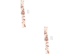 2 Pulseiras De Relógio Da Moda, Com Impressão Em Resina, Para