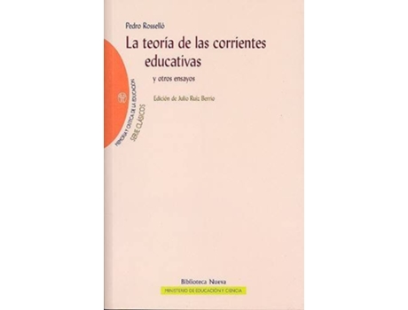 Livro Teoria De Las Corrientes Educativas