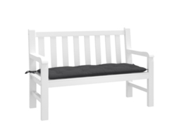 Vidaxl Almofadão Banco Jardim 120x50x7cm Mesclado Antracite