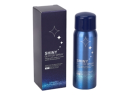 Spray de glitter de 60ml para festivais e festas.