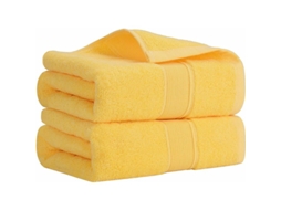Conjunto de Toalhas, Conjunto de 2 Toalhas de Banho Ultramacias e Altamente Absorventes 34 BRILVIBERA