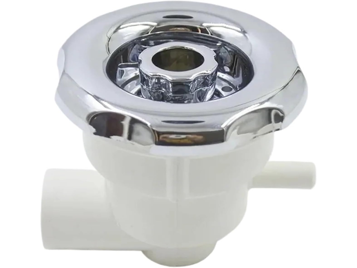 Bocal De Hidromassagem 88mm 3, 5 Polegadas Com Revestimento Cromado Em Plástico, Jatos De Água Quente Para Spa