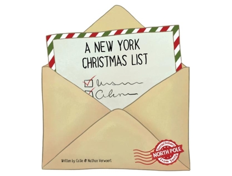 Livro A New York Christmas List De Catie Verwoert (inglês)