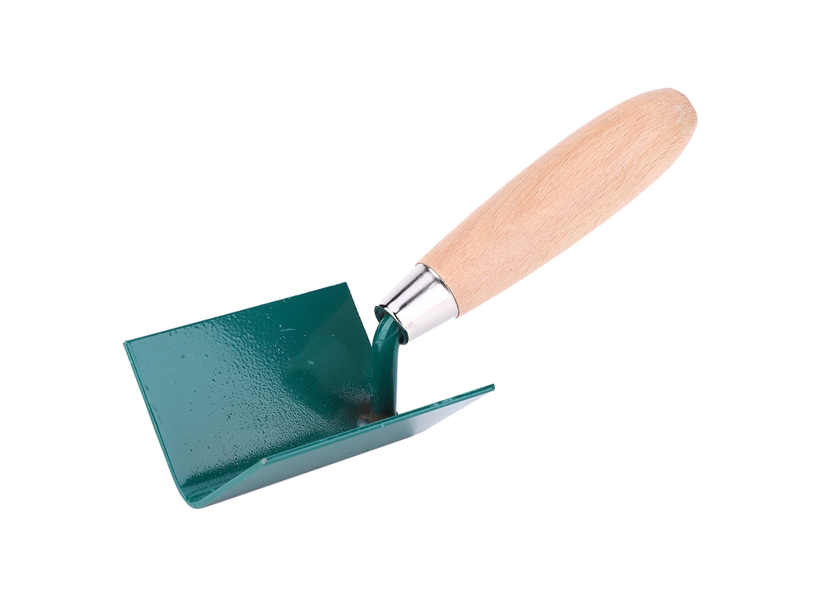 Espátula De Yeso 75mm Con Mango De Madera Y Hoja De Acero Para Esquinas Exteriores Ángulo Arco