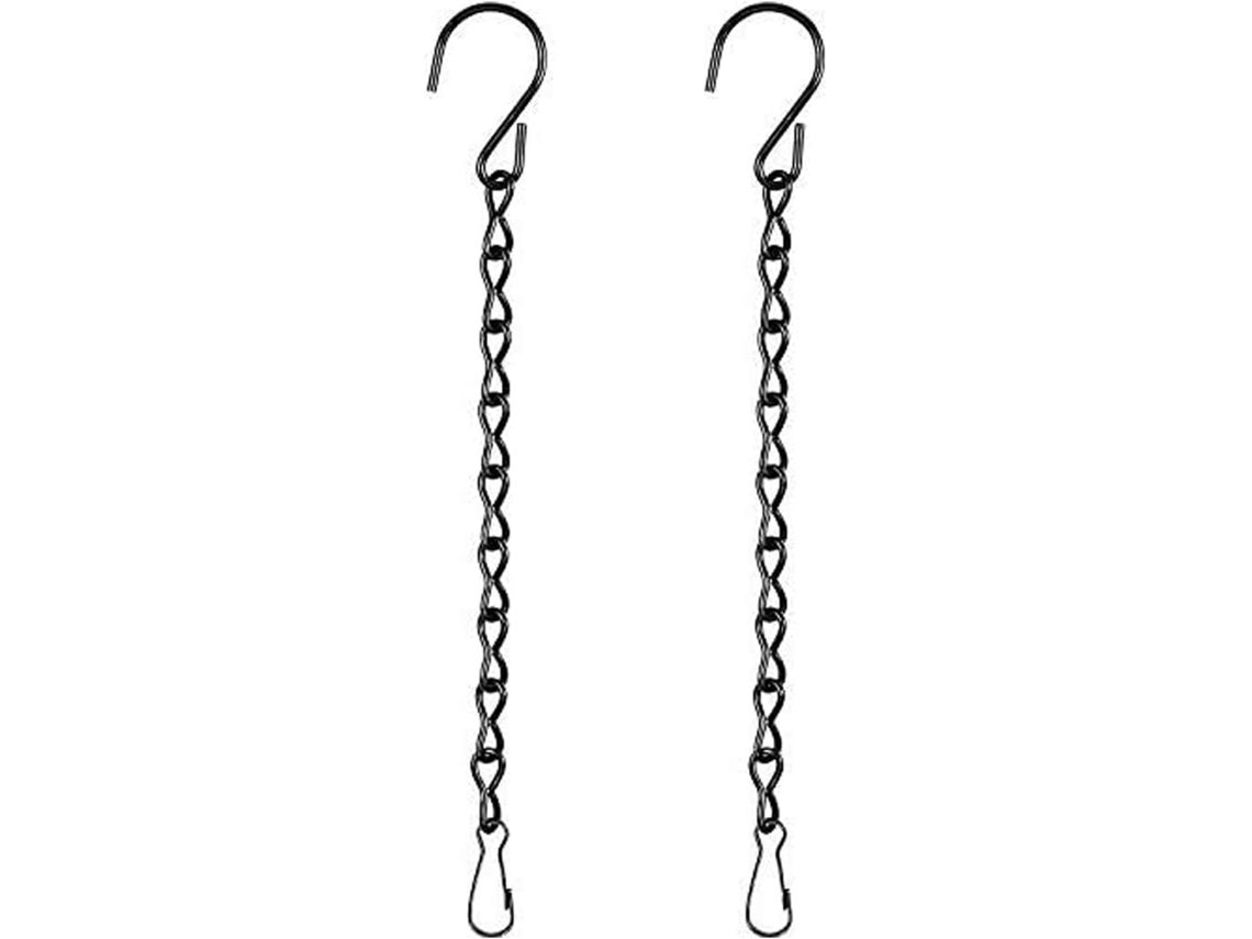 Correntes Pretas Para Pendurar (24 Cm)