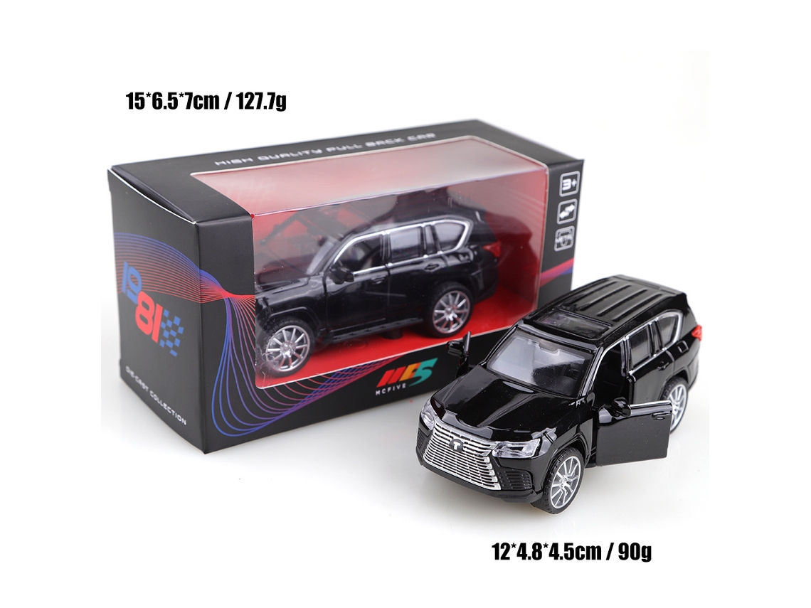 Miniatura de Suv Off road em Escala 1/36, com Portas Duplas, Modelo de Carro de Brinquedo Realista. MDUG