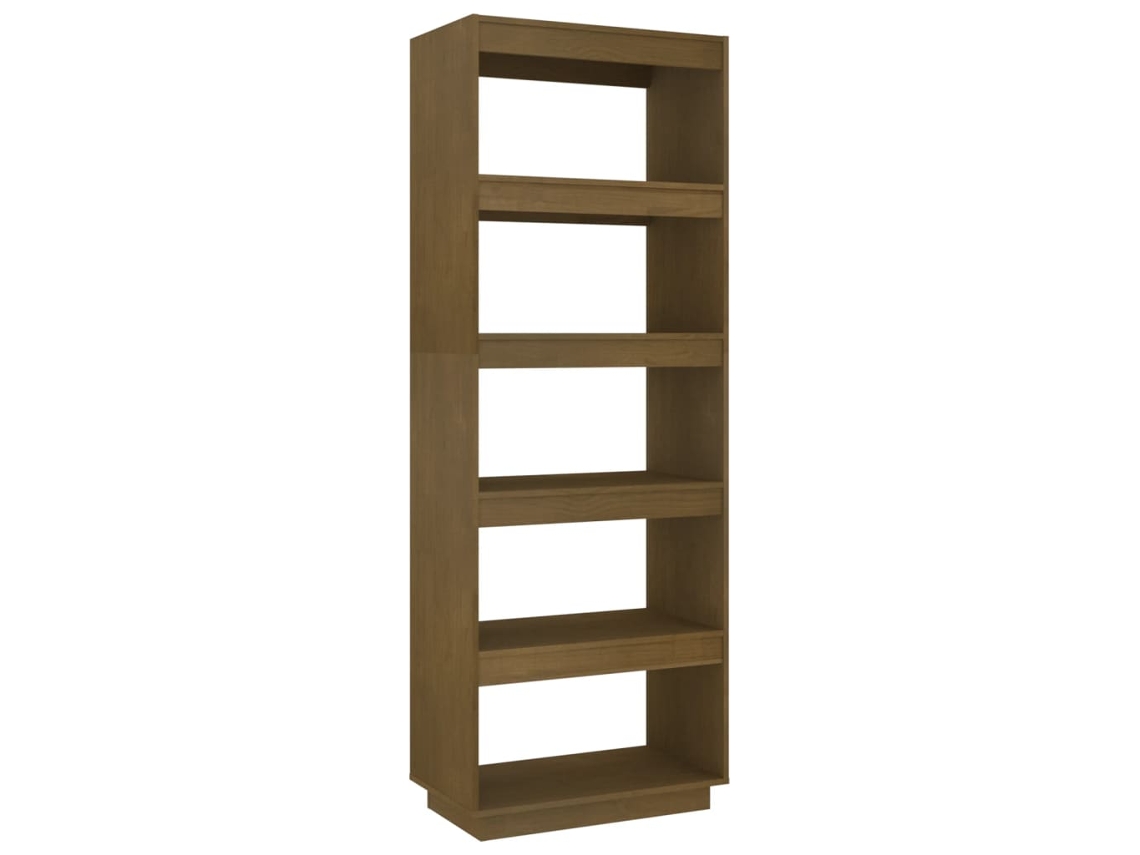 Book Cabinet, Book Cabinets Vidaxl Marrom Madeira De Pinho (n/a)